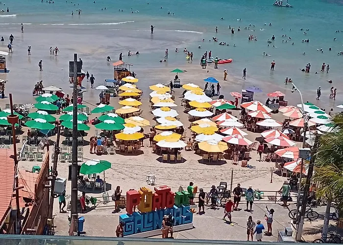 Flat Vista Mar Deslumbrante no coração de Porto de Galinhas Apartamento